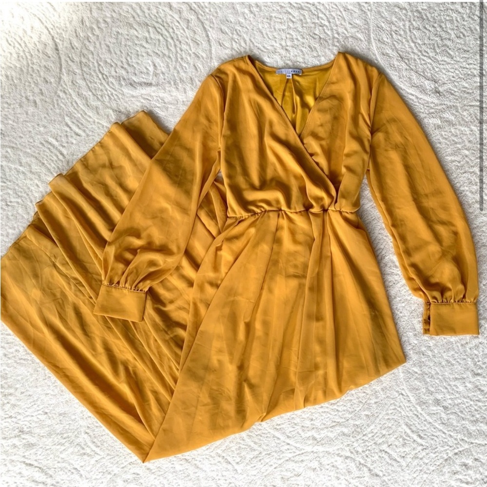 Gorgeous Mustard Golden Yellow Baltic Born Lydia Maxi Dress! size M - Picture 5 of 6